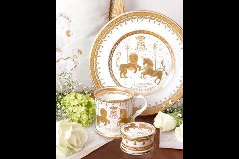 John Lewis reveals a new porcelain plate collection to celebrate the baby Princess